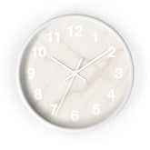 Marble Minimalist Wall Clock Printify